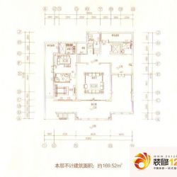 深圳凯旋湾花园凯旋湾花园g2a户型户型图.