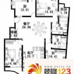 中山公寓户型图