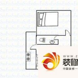 和亨雅园 1室 户型图