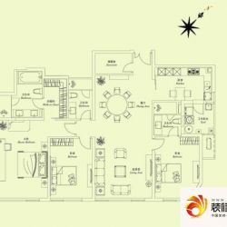 凯德茂名公馆H 户型户型图 ...