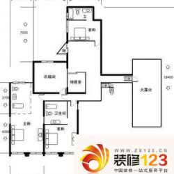 帝庭 4室 户型图