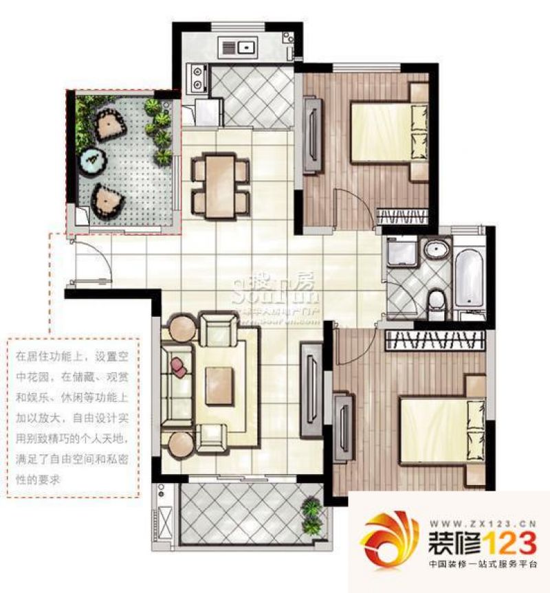 德邑小城别墅户型图德邑小城 1室 .