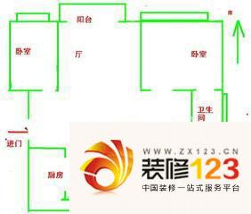 上海 阳明国际花苑五期 户型图.