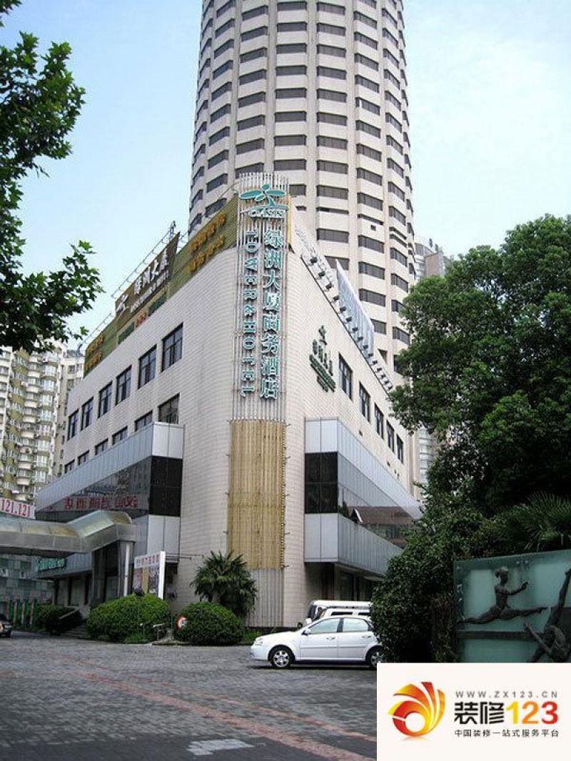 上海绿洲大厦绿洲大厦外景图外景图片大全-我的小区-上海装信通网