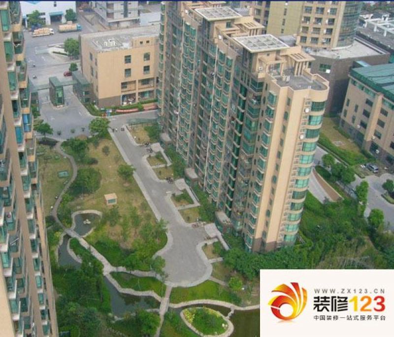 嘉和阳光城商铺实景图小区实景 .