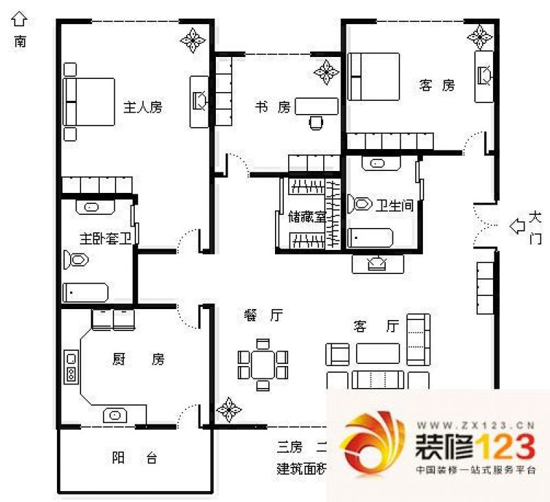 上海 马赛花园 户型图