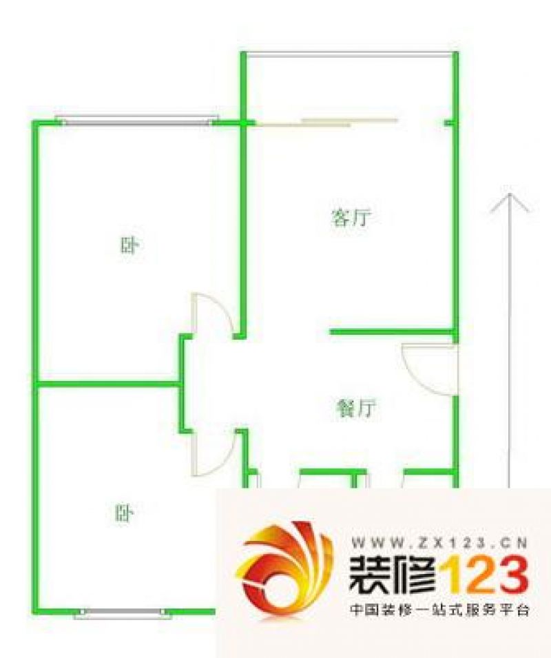 紫东新苑 5室 户型图