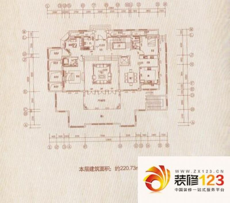 深圳凯旋湾花园凯旋湾花园g2a户型户型图.