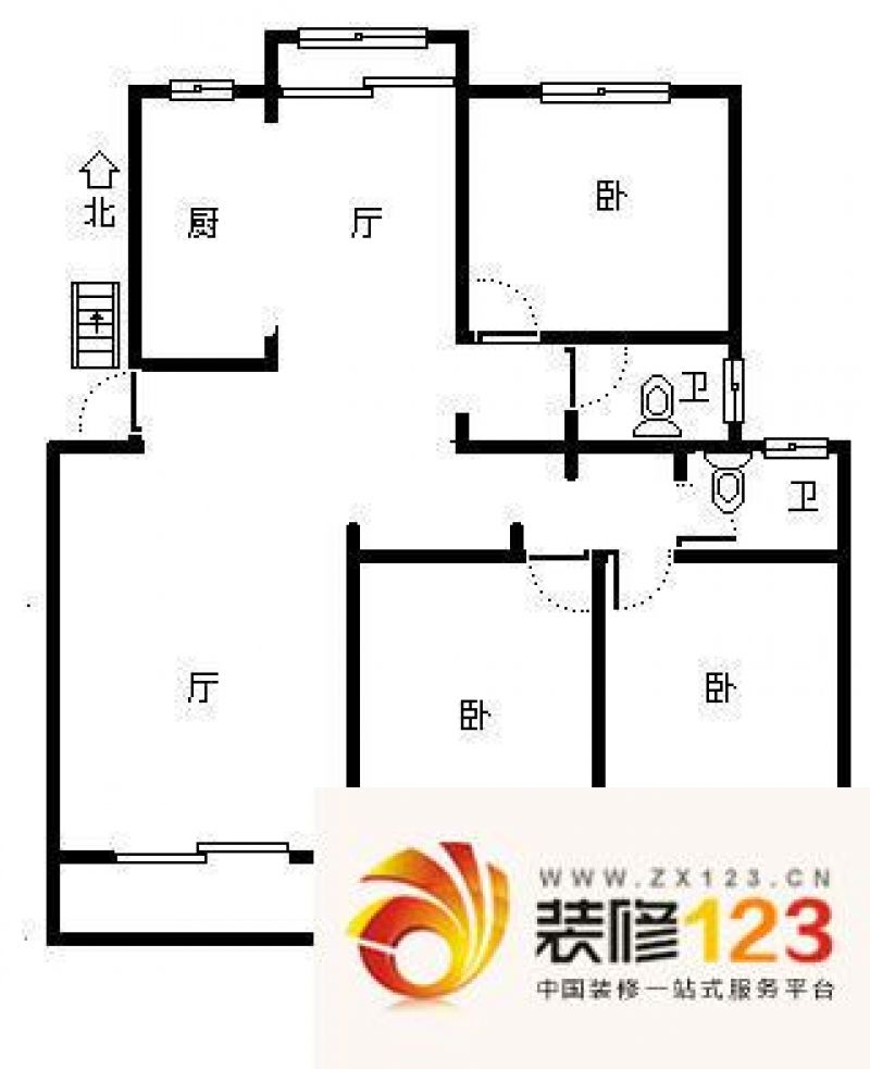 上海 春港丽园 户型图