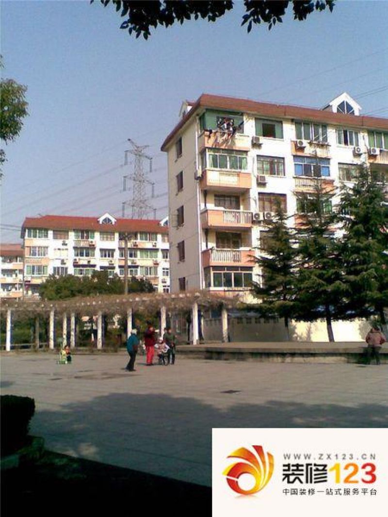 杨园七村外景图