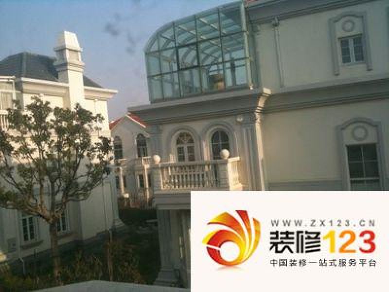 金域水岸苑别墅外景图上海   .