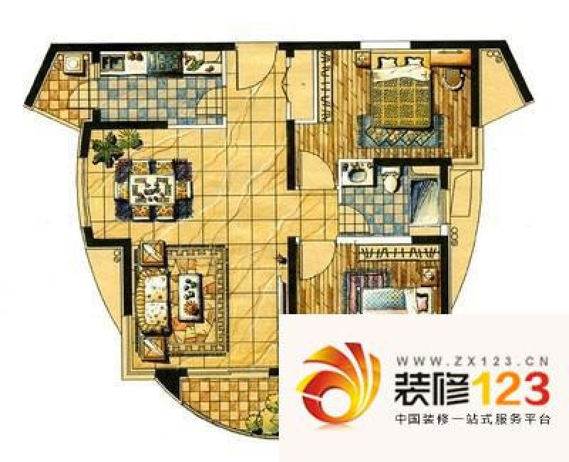 大华锦绣华城第11街区户型图上海 .