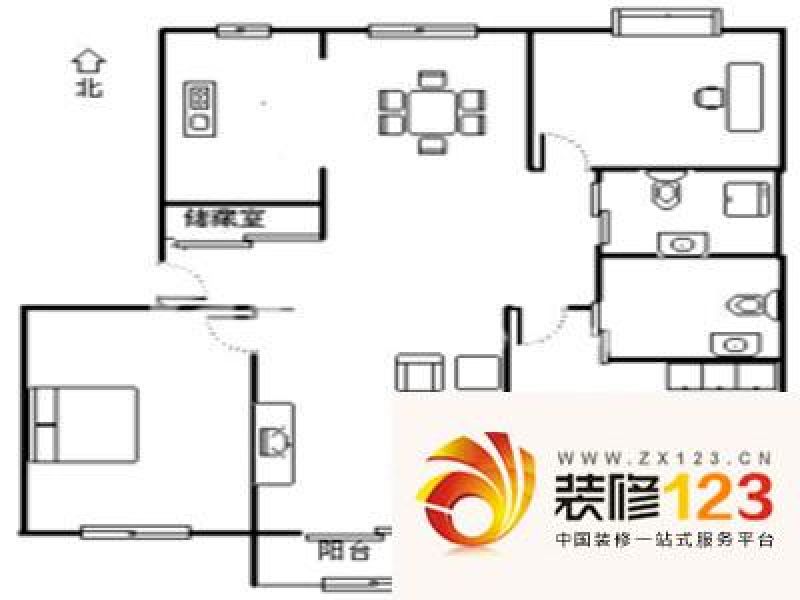 上海 紫东新苑 户型图