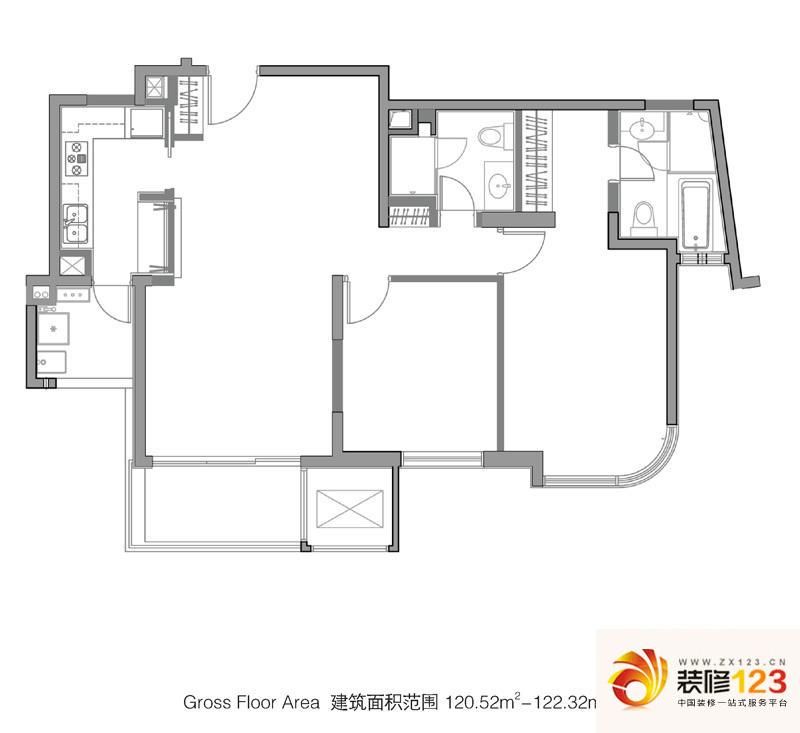 上海嘉誉湾嘉誉湾a户型户型图图片大全-我的小区-上海装信通网