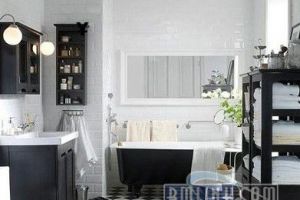 小户型卫浴洁具装修 北欧风格样板