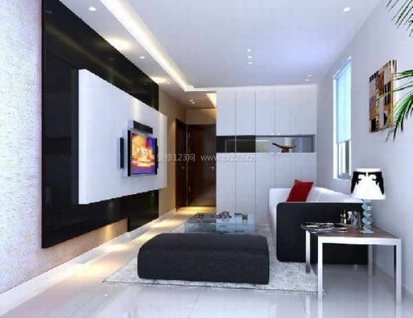 精美电视背景墙效果图 让您客厅增光添彩