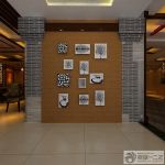 绿豆角烀饼店带餐厅装修设计