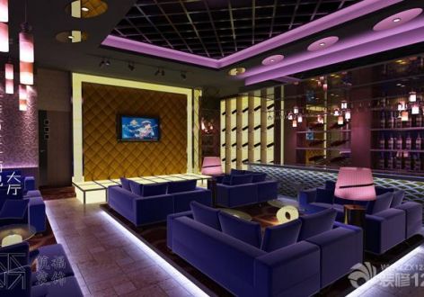 福州市卡萨布兰卡酒吧200平米欧式风格装修效果图