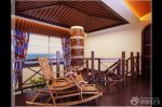 天河区珠江湾畔230平米别墅东南亚风格装修效果图