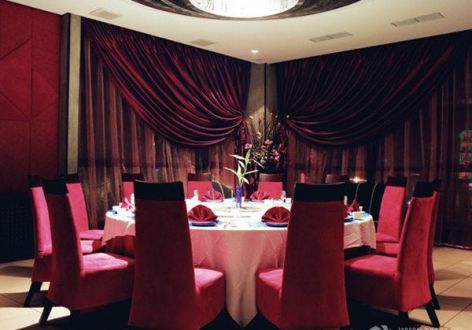 杭州市中式主题餐厅460平米中式风格