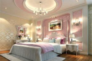 清新浪漫的女生卧室装修效果图欣赏