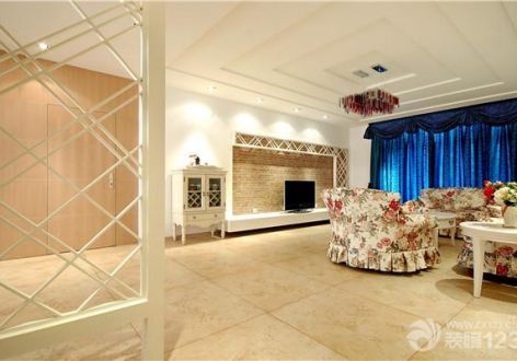 高新区中海国际现代简约风格 两室两厅一厨一卫95平米二居田园风格