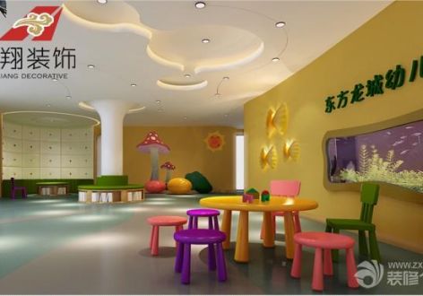 肥东县东方龙成幼儿园500平米现代风格