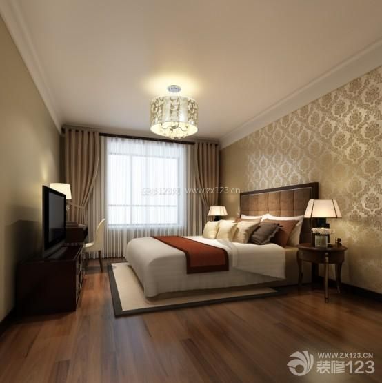 现代中式风格 卧室装修风格 