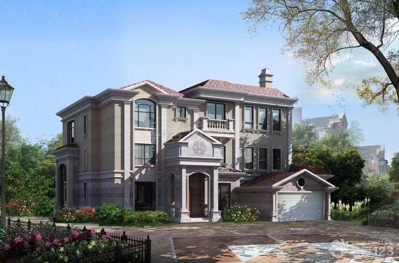 岳麓区碧贵园倚翠香缇800平米别墅美式风格