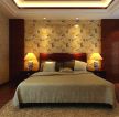 新中式风格别墅卧室装饰图片