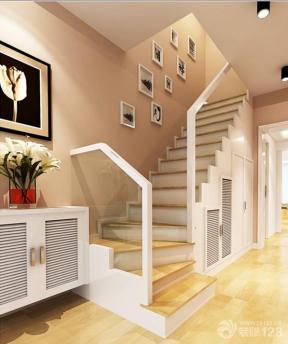 现代设计风格 二｜三折梯 混合材料楼梯 楼梯扶手 