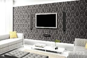 后现代风格 电视背景墙 背景墙壁纸 液晶电视背景墙 客厅装饰