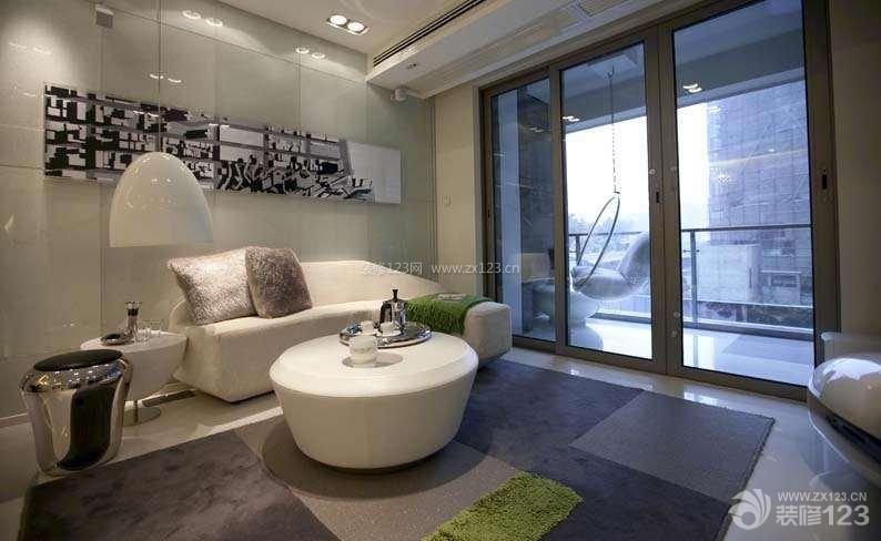 现代简约风格客厅沙发背景墙效果图欣赏