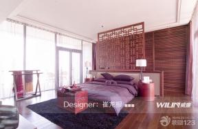 新中式风格 大卧室 卧室设计 