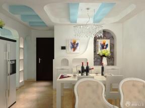 地中海风格设计 餐厅装修风格 时尚餐厅 背景墙设计 