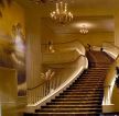 欧式新古典风格酒店弧形梯设计图