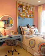 现代简约小户型房屋女孩卧室装修图片