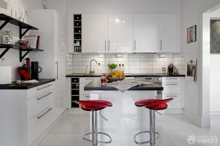 现代简约45平米小户型现代厨房装修设计效果图