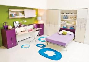 简约风格设计 简约装修设计 家装儿童房 儿童房设计 