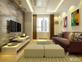 现代设计风格 客厅装饰 最新客厅装修效果图 多人沙发 两室一厅装修图片 
