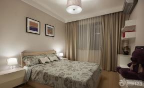 现代设计风格 卧室设计 10平米卧室 卧室装饰 两室一厅装修图片 双人床 