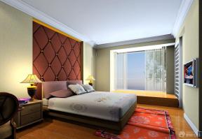 现代设计风格 主卧室 15平米卧室 双人床 两室一厅 