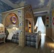 美式风格别墅室内儿童房间装修设计效果图