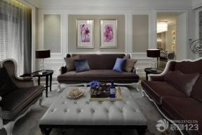 现代简约欧式风格 沙发背景墙 2013家装客厅效果图 