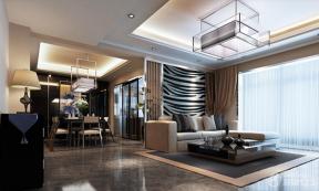 现代设计风格 2013家装客厅效果图 