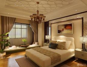 现代设计风格 卧室装修风格 两室一厅室内 90平米 
