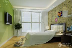 田园风格家居 卧室设计 80平米 两室一厅室内 两室一厅一卫装修图 
