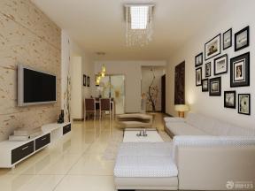 现代设计风格 90平米 两室两厅 两居室装修效果图大全 