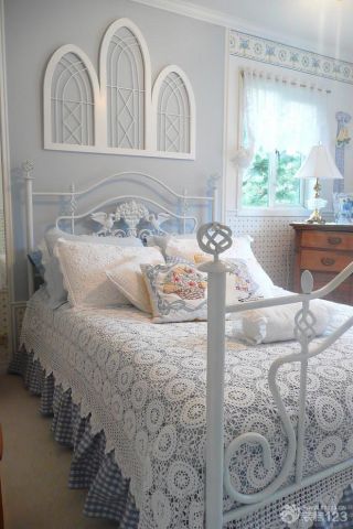 地中海风格小户型装修案例卧室图片