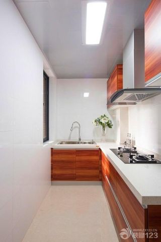 现代简约50平米两室一厅厨房装修设计效果图